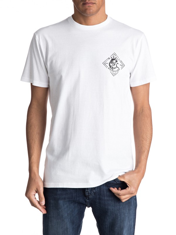 YELLOW FISH MT0 AQYZT04817 0 Yellow Fish Tee AQYZT04817 Quiksilver