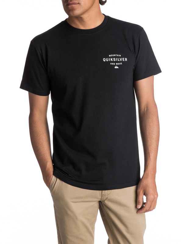 quiksilver, Men's Oside Vibes Tee, BLACK (kvj0) 0 Men's Oside Vibes Tee AQYZT04985 Quiksilver