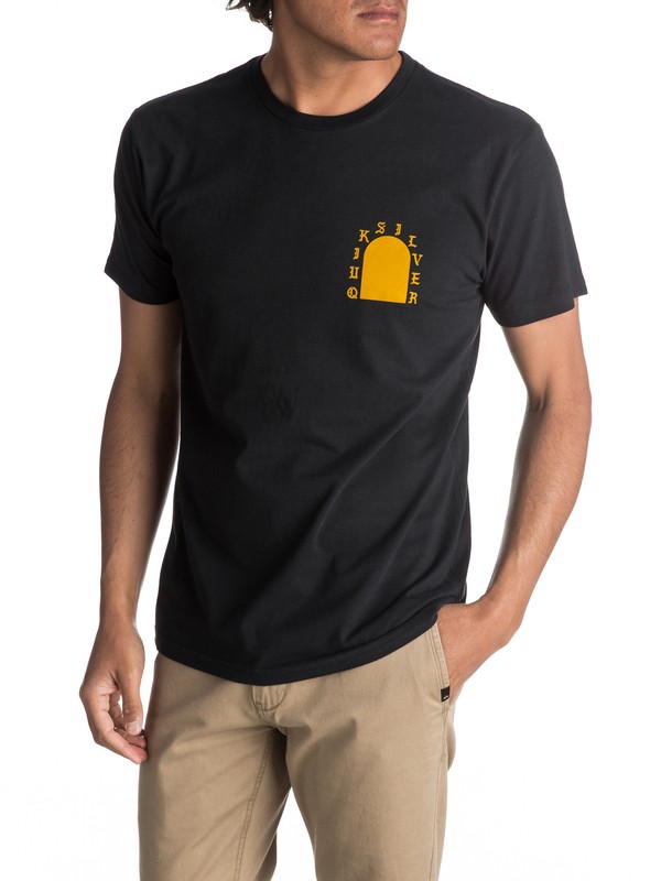 quiksilver, Hombres Camiseta Speedshape, BLACK (kvj0) 0 Hombres Camiseta Speedshape AQYZT05000 Quiksilver