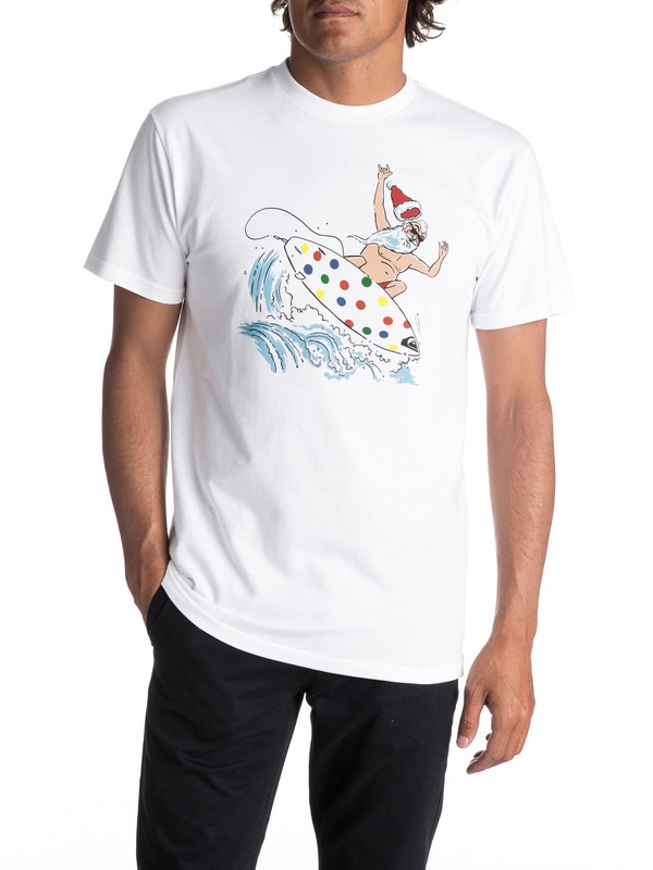 SANTA SHREDDER MT0 AQYZT05094 0 Men's Santa Shredder Tee AQYZT05094 Quiksilver