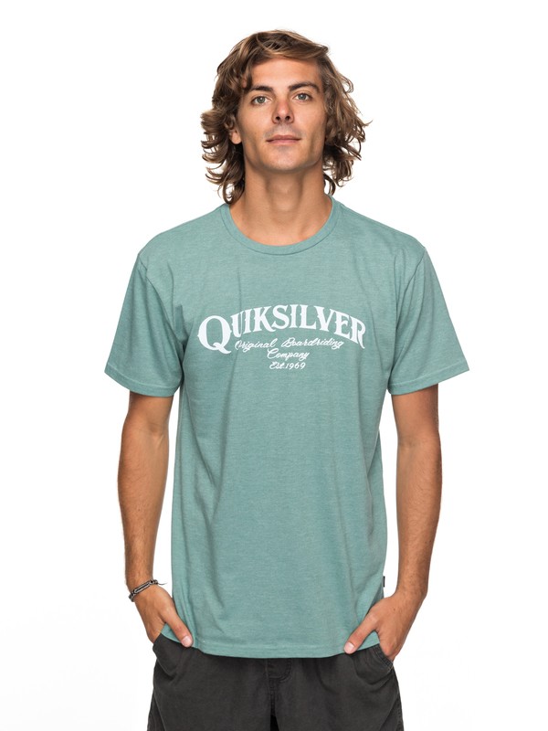 quiksilver, Golden Session Tee, TRELLIS HEATHER (bkwh) 0 Golden Session Tee AQYZT05153 Quiksilver