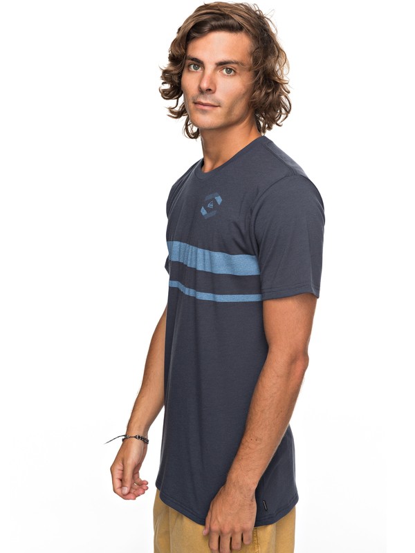 quiksilver, Surplus - T-Shirt, BLUE NIGHTS (bst0) 0 Surplus - T-Shirt AQYZT05231 Quiksilver