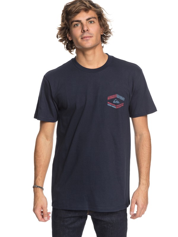 quiksilver, Major Tone Tee, NAVY BLAZER (byj0) 0 Major Tone Tee Blue AQYZT05411 Quiksilver