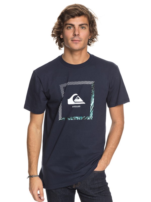 quiksilver, Beat The Heat - T-Shirt, NAVY BLAZER (byj0) 0 Beat The Heat - T-Shirt Blue AQYZT05416 Quiksilver