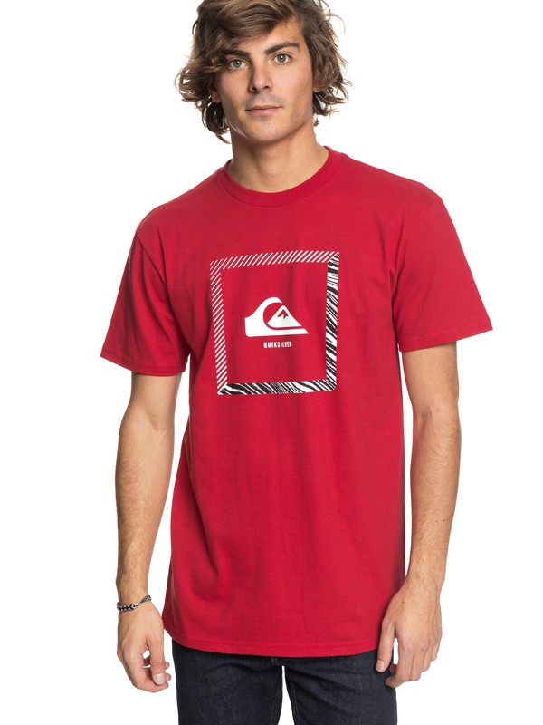 quiksilver, Beat The Heat - T-Shirt, CHILI PEPPER (rrd0) 0 Beat The Heat - T-Shirt Red AQYZT05416 Quiksilver