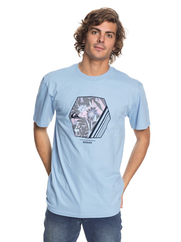 quiksilver, Wild Vision Tee, DUSK BLUE (bhc0) 0 Wild Vision Tee Blue AQYZT05417 Quiksilver