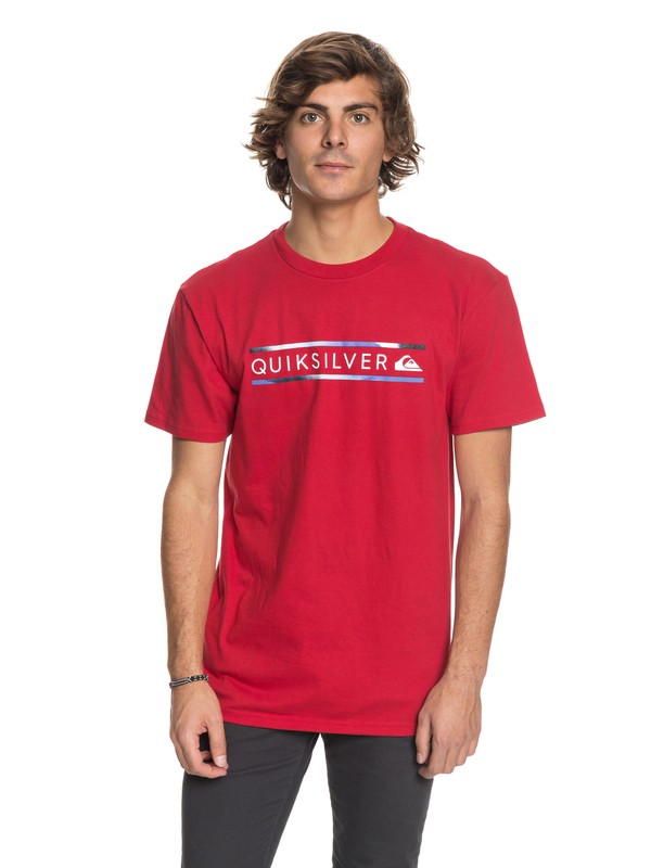 quiksilver, Men Schwack Camiseta, CHILI PEPPER (rrd0) 0 Men Schwack Camiseta Rojo AQYZT05418 Quiksilver