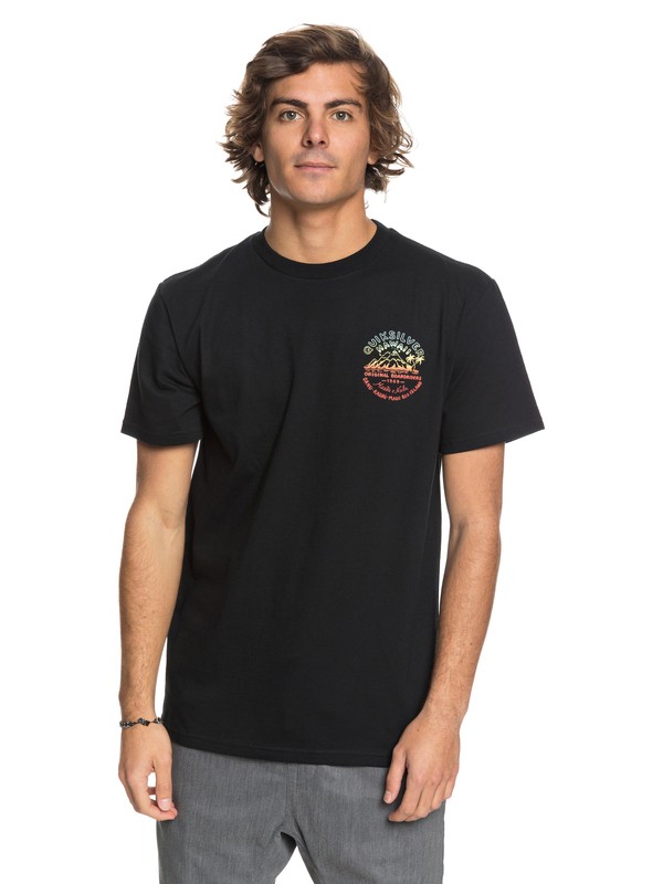 quiksilver, Men Kona Kai Camiseta, BLACK (kvj0) 0 Men Kona Kai Camiseta Negro AQYZT05428 Quiksilver