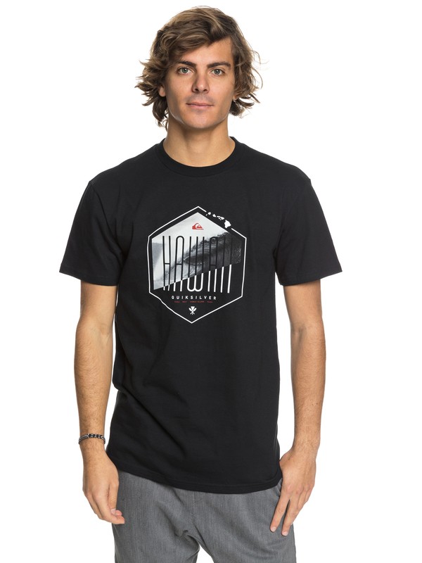 quiksilver, Hawaii Losange Tee, BLACK (kvj0) 0 Hawaii Losange Tee AQYZT05431 Quiksilver