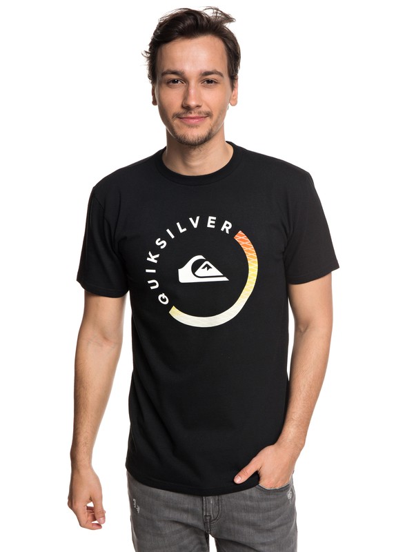 quiksilver, Slab Session Tee, BLACK (kvj0) 0 Slab Session Tee Black AQYZT05533 Quiksilver