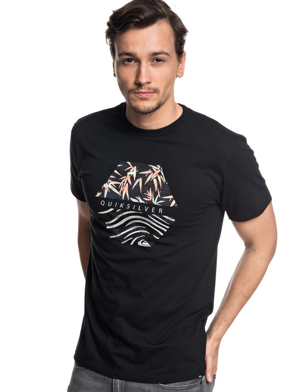 quiksilver, Bamboo Breakfast Tee, BLACK (kvj0) 0 Bamboo Breakfast Tee Black AQYZT05535 Quiksilver