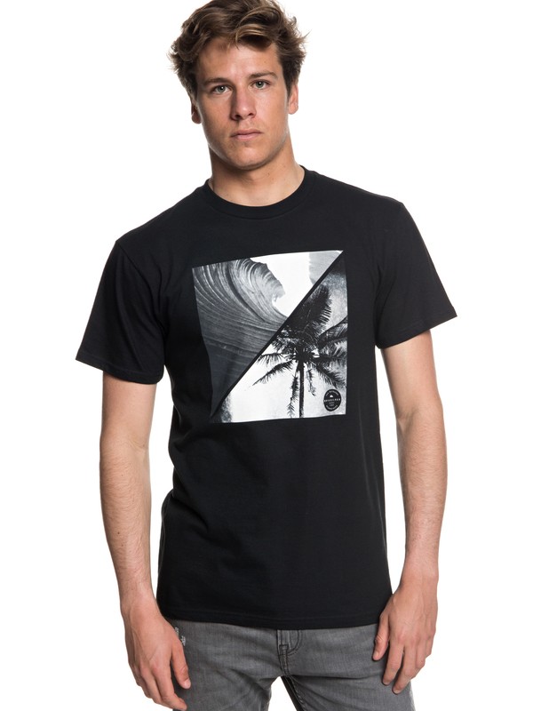 quiksilver, Hombres Camiseta Colorful Night, BLACK (kvj0) 0 Hombres Camiseta Colorful Night Negro AQYZT05549 Quiksilver