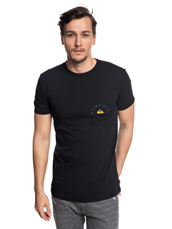 quiksilver, Men's Hollow Times Tee, BLACK (kvj0) 0 Men's Hollow Times Tee Black AQYZT05551 Quiksilver