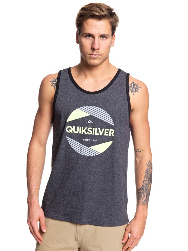 quiksilver, A Cut Above Vest, CHARCOAL HEATHER (ktah) 0 A Cut Above Vest Black AQYZT05569 Quiksilver