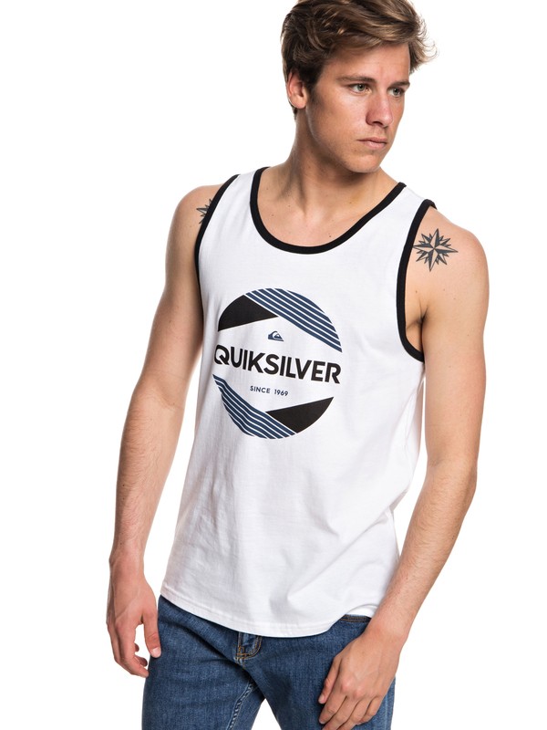 quiksilver, A Cut Above Vest, WHITE (wbb0) 0 A Cut Above Vest White AQYZT05569 Quiksilver
