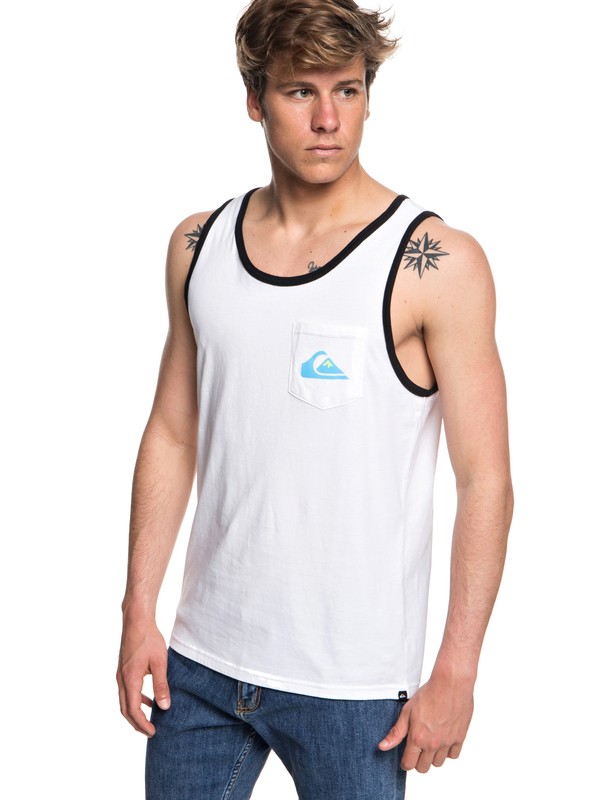 quiksilver, Vice Versa Vest, WHITE (wbb0) 0 Vice Versa Vest White AQYZT05572 Quiksilver