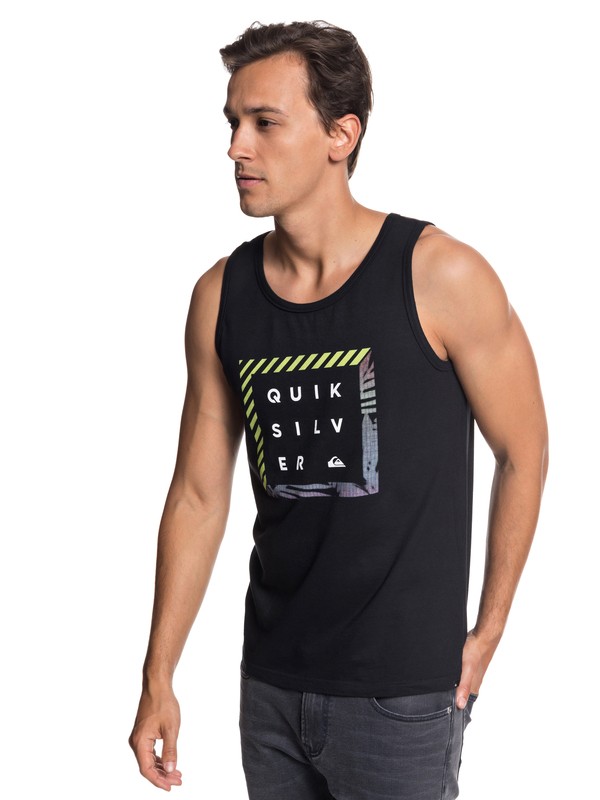 quiksilver, Shinrin Yoku Tank, BLACK (kvj0) 0 Shinrin Yoku Tank Black AQYZT05787 Quiksilver