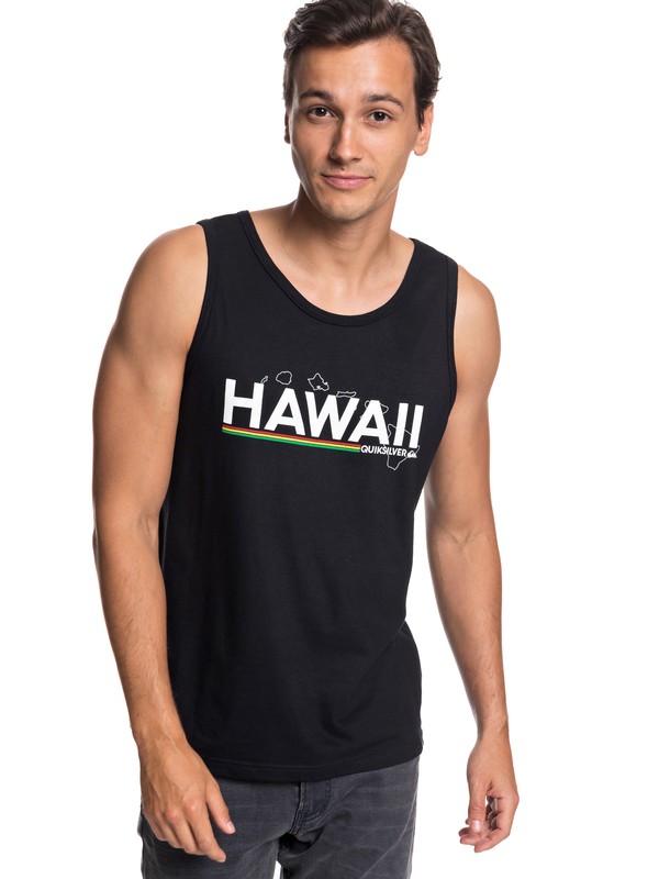 quiksilver, Hi Times Tank, BLACK (kvj0) 0 Hi Times Tank Black AQYZT05789 Quiksilver