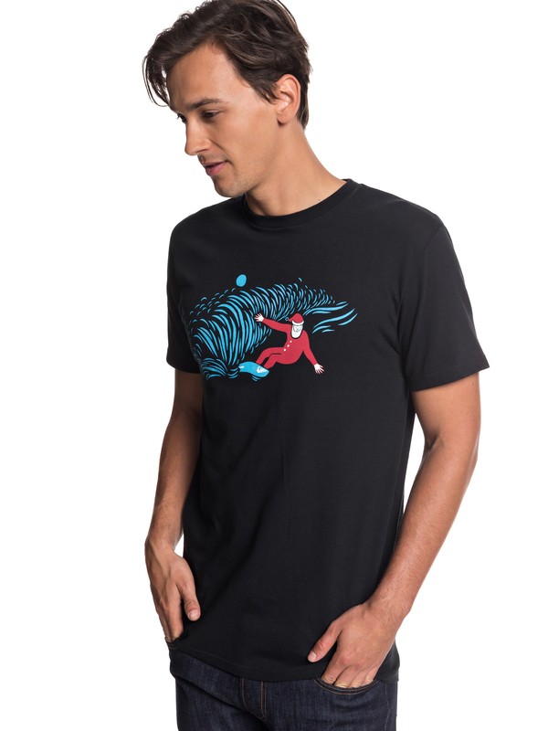 quiksilver, Snow Man Shred Tee, BLACK (kvj0) 0 Snow Man Shred Tee Black AQYZT05794 Quiksilver