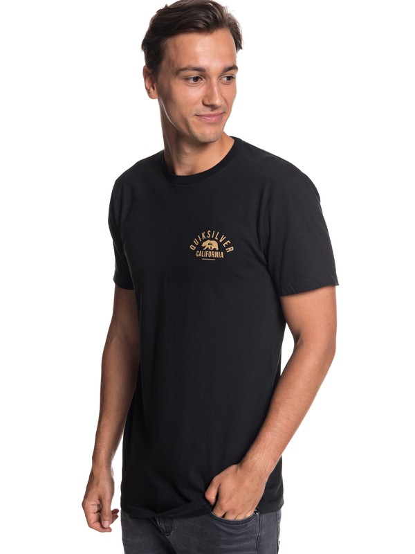 quiksilver, California Garage Tee, BLACK (kvj0) 0 California Garage Tee Black AQYZT05804 Quiksilver