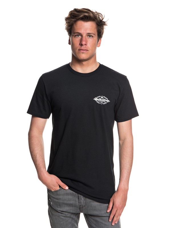 quiksilver, Kyoto Halls Tee, BLACK (kvj0) 0 Kyoto Halls Tee Black AQYZT05831 Quiksilver
