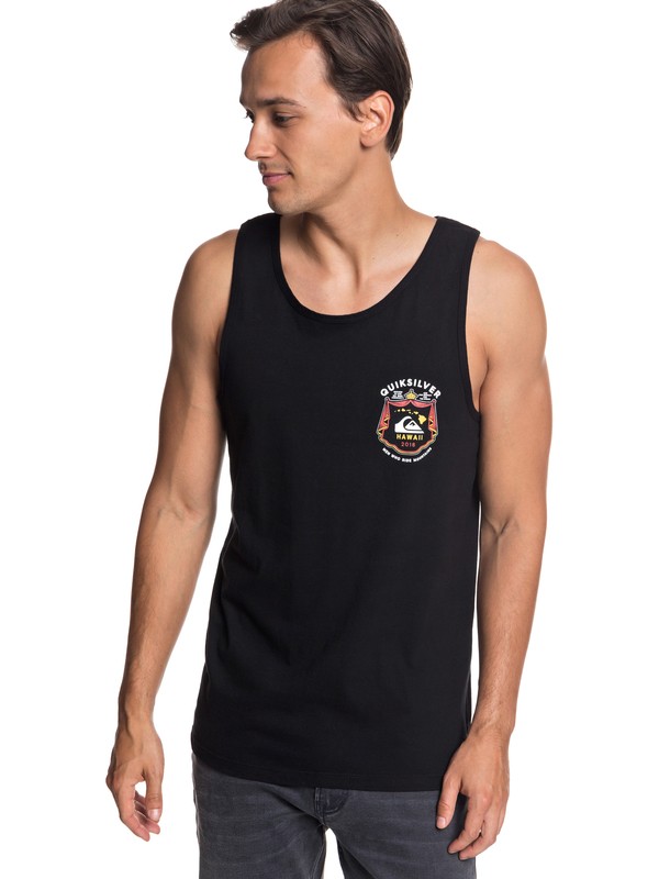 quiksilver, MWRM Poster Tank, BLACK (kvj0) 0 MWRM Poster Tank Black AQYZT05897 Quiksilver