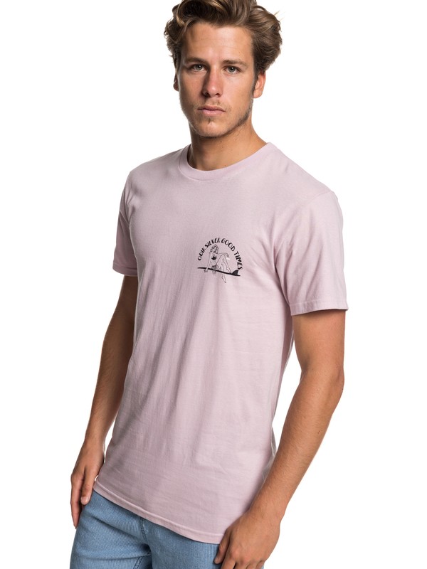 quiksilver, Kid Atypical Tee, KEEPSAKE LILAC (mgm0) 0 Kid Atypical Tee Pink AQYZT05919 Quiksilver