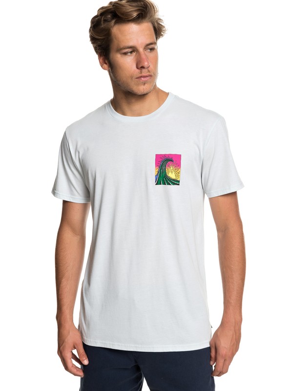 quiksilver, Quik Solar Tee, SKY GRAY HEATHER (beyh) 0 Quik Solar Tee Blue AQYZT05931 Quiksilver