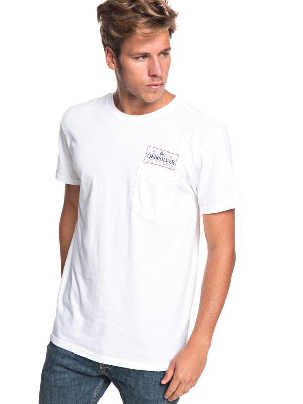 quiksilver, Grind Date Tee, WHITE (wbb0) 0 Grind Date Tee White AQYZT05938 Quiksilver