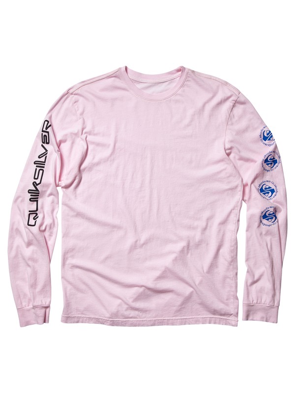 quiksilver, Omni Hazard - Long Sleeve T-Shirt, PINK (epnk) 0 Omni Hazard - Long Sleeve T-Shirt Multicolor AQYZT05989 Quiksilver