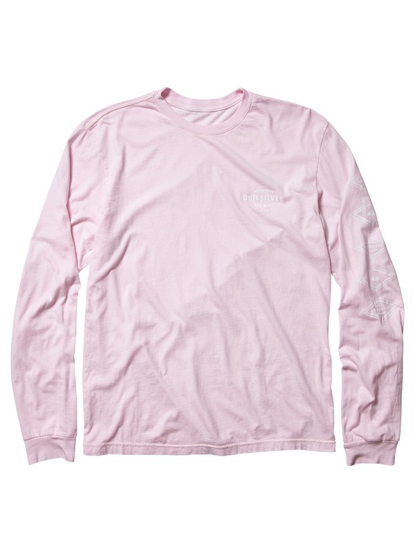 quiksilver, Oside Vibes - Long Sleeve T-Shirt, PINK (epnk) 0 Oside Vibes - Long Sleeve T-Shirt Multicolor AQYZT05990 Quiksilver