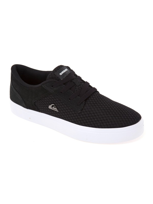 quiksilver, QK SHOE OAHU, BLACK WHITE (bkw) 0 QK SHOE OAHU BR50010030 Quiksilver