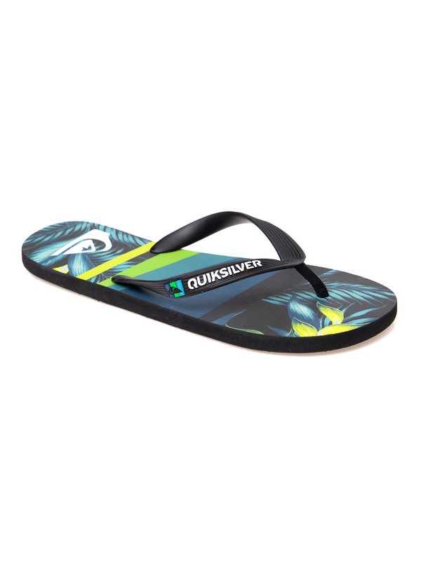 quiksilver, QK CHINELO MOLOKAI SLASH PRINT, GREEN (grn) 0 QK CHINELO MOLOKAI SLASH PRINT Verde BR51330127 Quiksilver