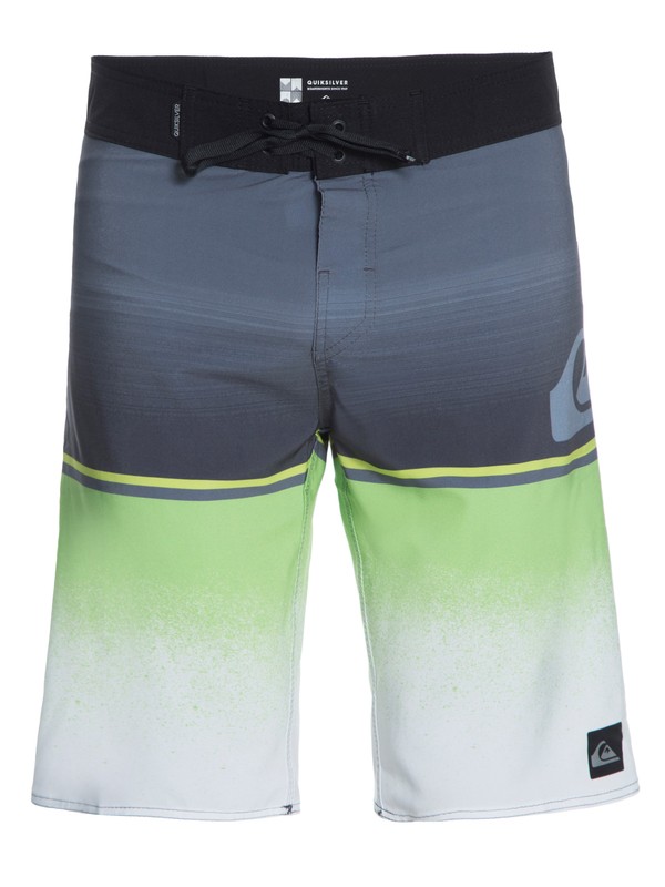 quiksilver, QK BOARDSHORT DIVISION LOGO SILVER, GREEN (grn) 0 QK BOARDSHORT DIVISION LOGO SILVER Verde BR60012507 Quiksilver