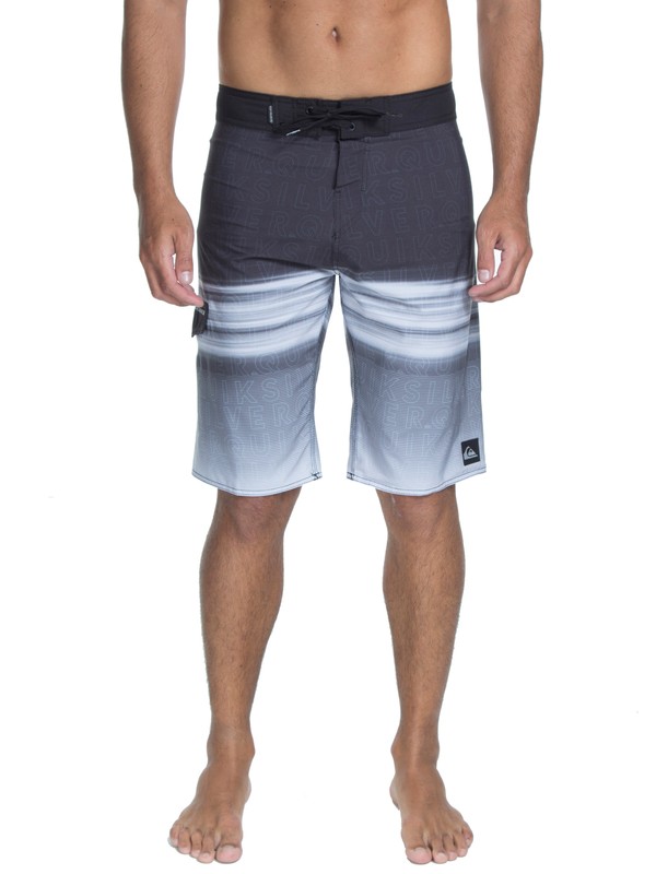 quiksilver, Bermuda Boardshort Howdown Word 22" Quiksilver, TRUE BLAK / BALTIC BLUE (blk) 0 Bermuda Boardshort Howdown Word 22" Quiksilver Preto BR60012533 Quiksilver