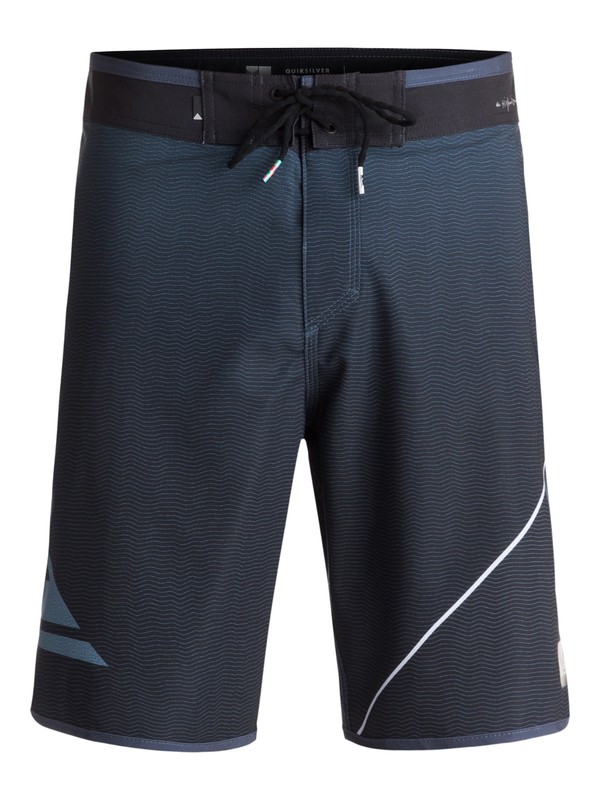 quiksilver, Bermuda Boardshort Highline New Wave 20" Quiksilver, BLUE NIGHT (bst6) 0 Bermuda Boardshort Highline New Wave 20" Quiksilver Cinza BR60012549 Quiksilver