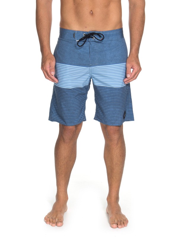 quiksilver, Bermuda Beachshort Fluid 20" Quiksilver, INDIGO* (ind) 0 Bermuda Beachshort Fluid 20" Quiksilver Azul BR60012595 Quiksilver