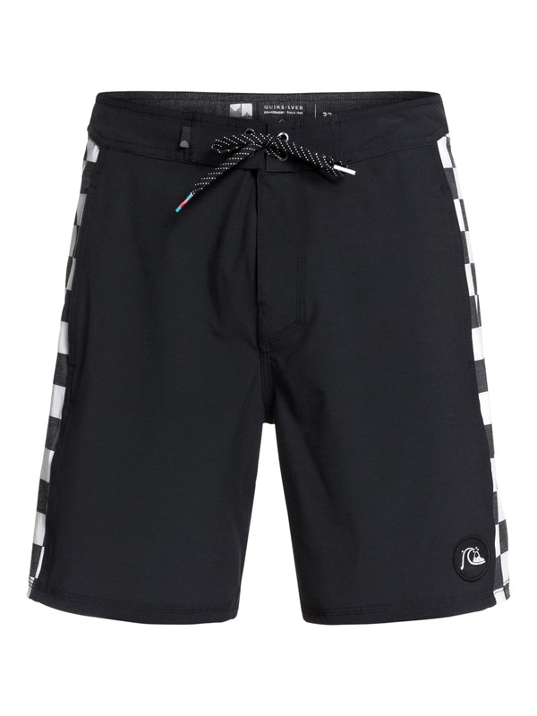 quiksilver, Bermuda Beachshort Checker 18" Quiksilver, BLACK* (kvj6) 0 Bermuda Beachshort Checker 18" Quiksilver BR60012623 Quiksilver