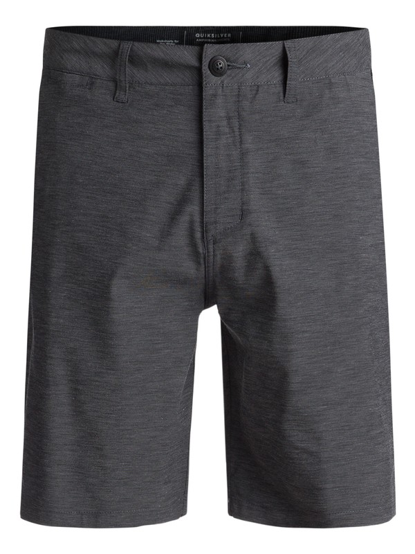 quiksilver, Bermuda Amphibian Union Heather 20" Quiksilver, TRUE BLACK (kvj0) 0 Bermuda Amphibian Union Heather 20" Quiksilver BR60031131 Quiksilver