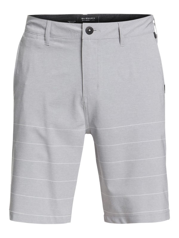 quiksilver, Bermuda Amphibian Union Stripe 20" Quiksilver, SLEET* (szp0) 0 Bermuda Amphibian Union Stripe 20" Quiksilver BR60031132 Quiksilver