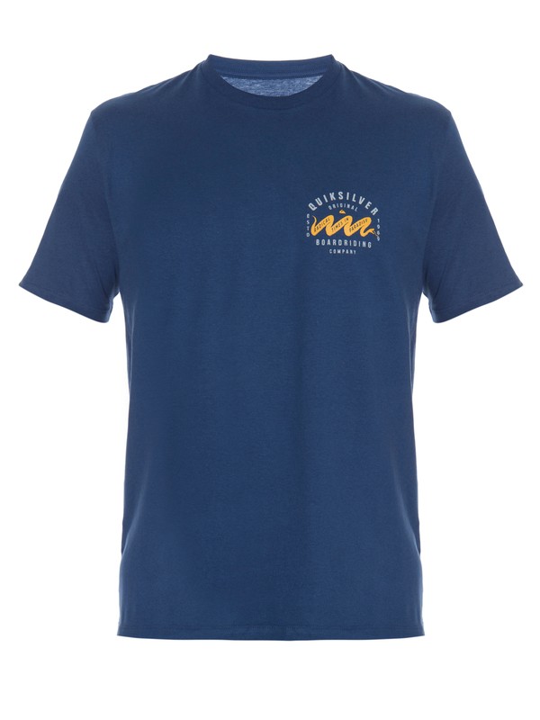 quiksilver, Camiseta Masculina Manga Curta Estampa Frente e Costas Quiksilver, MARINHO* (mah) 0 Camiseta Masculina Manga Curta Estampa Frente e Costas Quiksilver BR61114293 Quiksilver