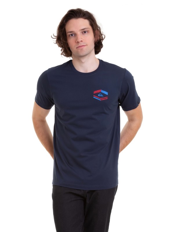 quiksilver, Camiseta Major Tone Quiksilver, NAVY BLAZER (byj3) 0 Camiseta Major Tone Quiksilver BR61114651 Quiksilver