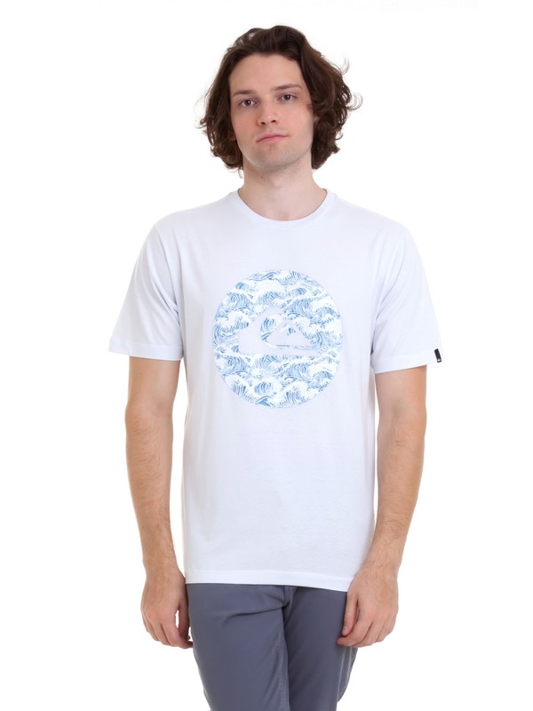 quiksilver, Camiseta Filtro Quiksilver, SNOW WHITE (wht) 0 Camiseta Filtro Quiksilver Branco BR61114680 Quiksilver