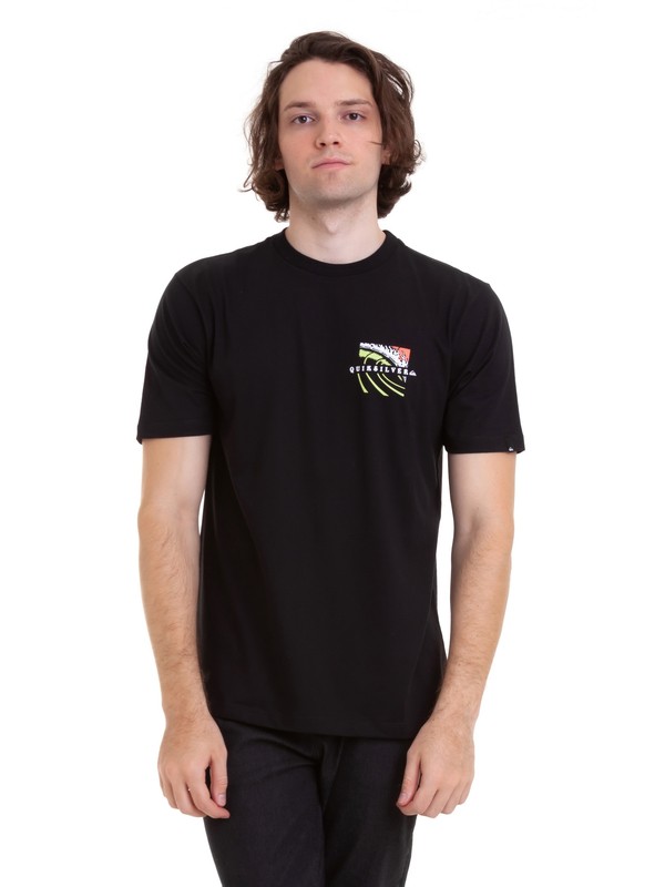quiksilver, Camiseta Tropic Eruption Quiksilver, BLACK* (blk) 0 Camiseta Tropic Eruption Quiksilver Preto BR61114685 Quiksilver