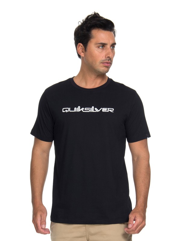 quiksilver, QK CAMISETA BAS M/C SHAPE SHIFTER, BLACK* (blk) 0 QK CAMISETA BAS M/C SHAPE SHIFTER Preto BR61114692 Quiksilver