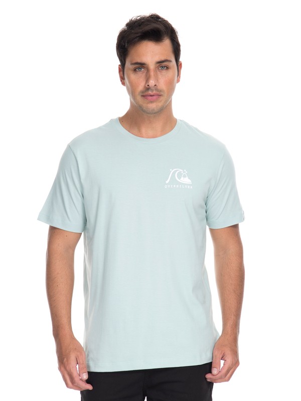 quiksilver, QK CAMISETA BAS M/C ORIGINALS POCKET, BLUE HAZE (bhz) 0 QK CAMISETA BAS M/C ORIGINALS POCKET BR61114693 Quiksilver