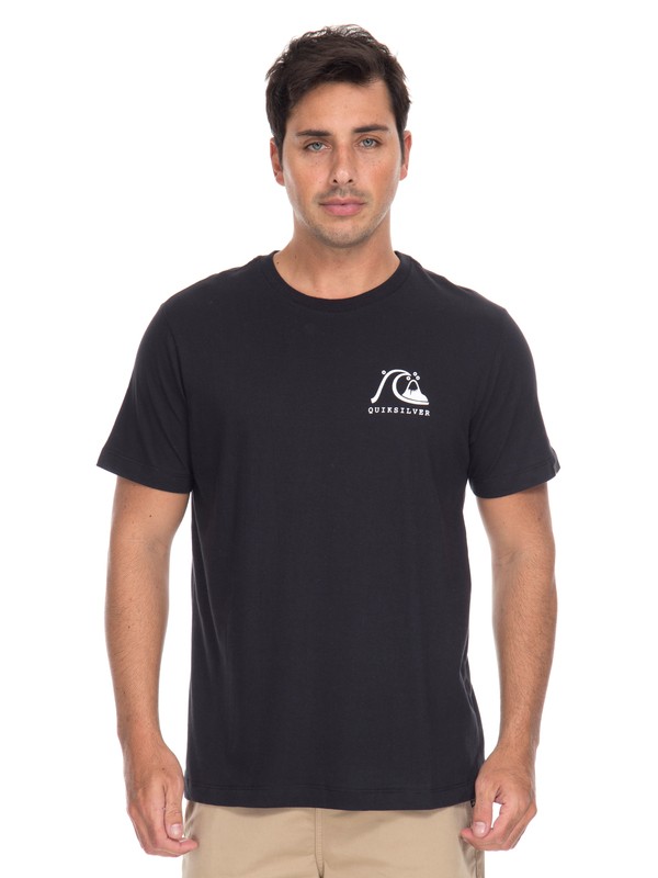 quiksilver, QK CAMISETA BAS M/C ORIGINALS POCKET, BLACK* (blk) 0 QK CAMISETA BAS M/C ORIGINALS POCKET BR61114693 Quiksilver