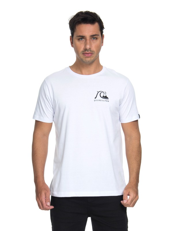 quiksilver, QK CAMISETA BAS M/C ORIGINALS POCKET, SNOW WHITE (wht) 0 QK CAMISETA BAS M/C ORIGINALS POCKET Branco BR61114693 Quiksilver