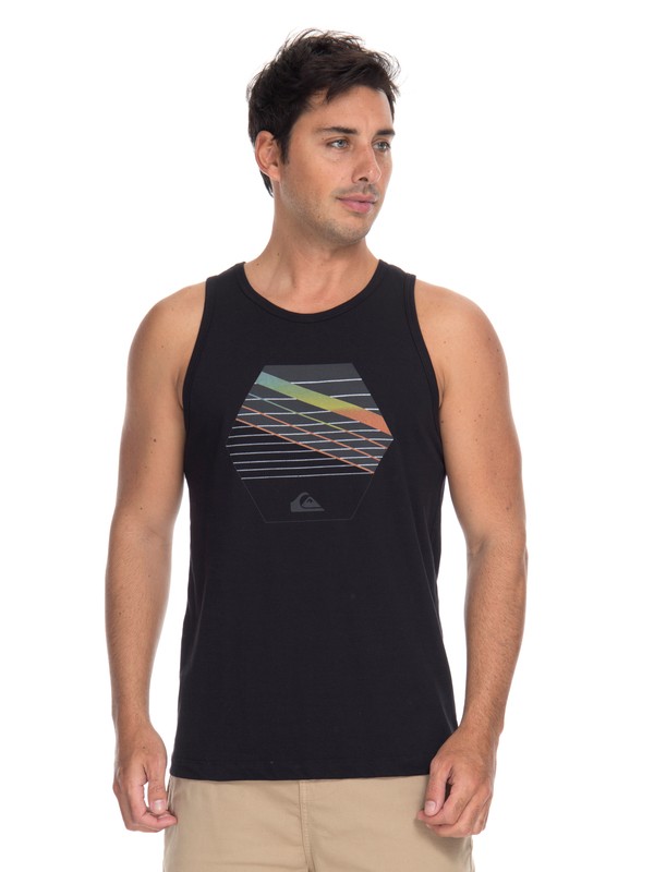 quiksilver, Camiseta Regata Straps Quiksilver, BLACK* (blk) 0 Camiseta Regata Straps Quiksilver Preto BR61231983 Quiksilver