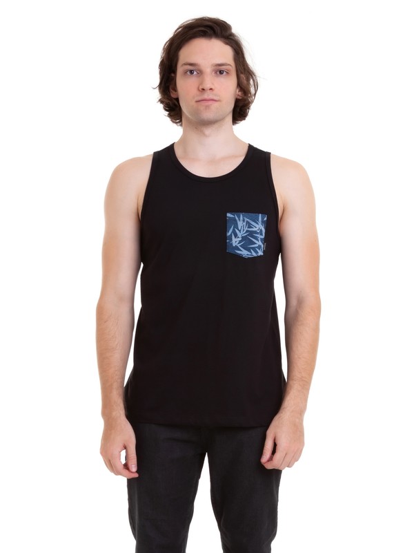 quiksilver, Camiseta Regata Filter Logo Quiksilver, BLACK* (blk) 0 Camiseta Regata Filter Logo Quiksilver Preto BR61232025 Quiksilver